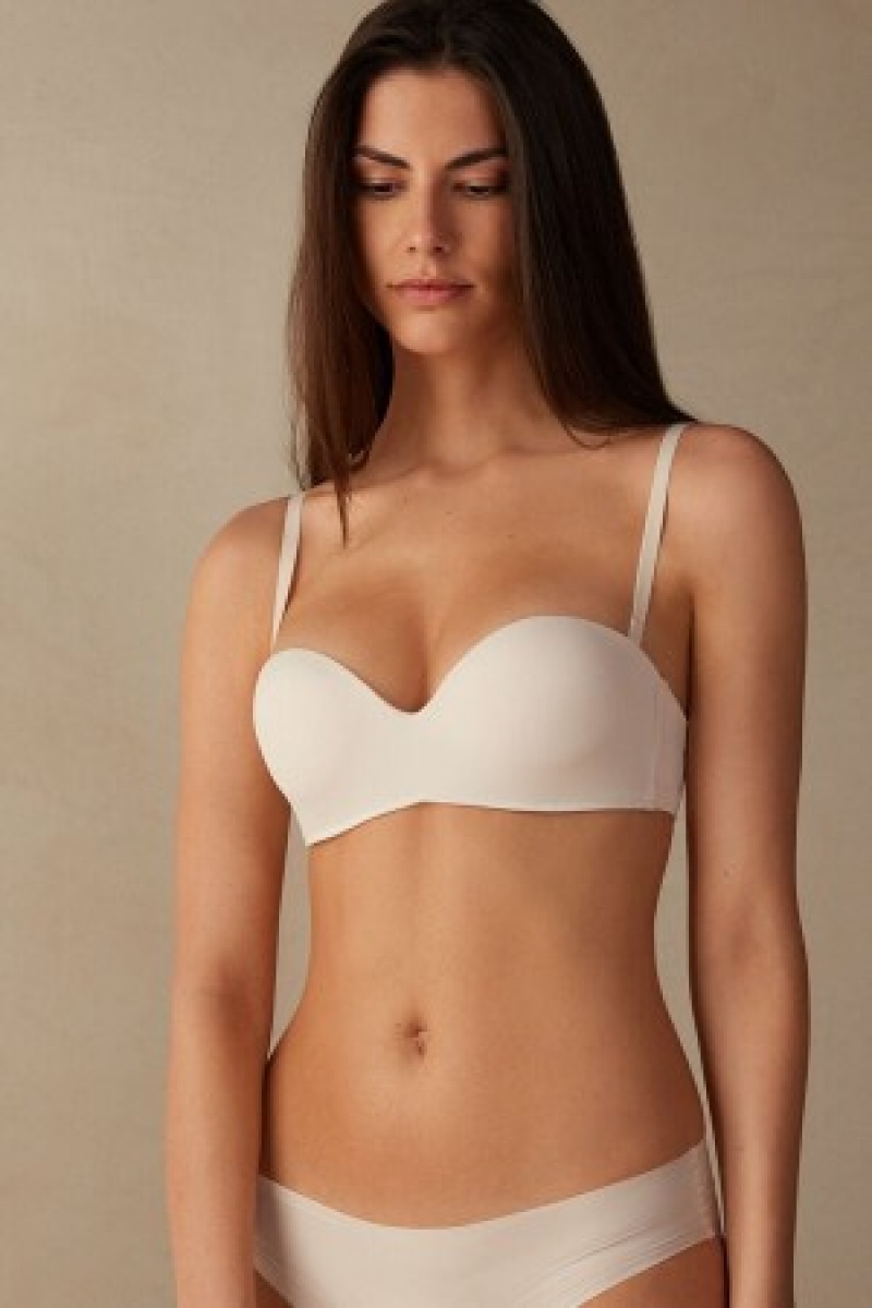 Intimissimi Gioia Bandeau Bra Natural | EBEHC14481